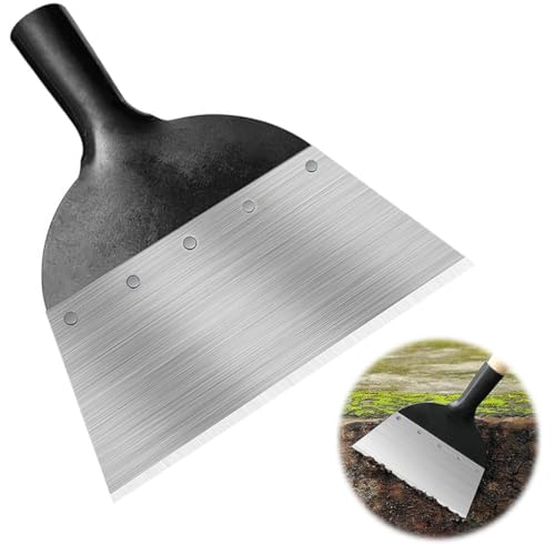 HASTHIP Heavy Duty Hand Weeder for Weed Removal, Clean Up Animal Waste, Large Metal Shovel Scraper, Mud Remove Tool, Gardening Tools for Home Garden(Without Handle) HASTHIP Heavy Duty Hand Weeder for Weed Removal, Clean Up Animal Waste, Large Metal Shovel Scraper, Mud Remove Tool, Gardening Tools for Home Garden(Without Handle)